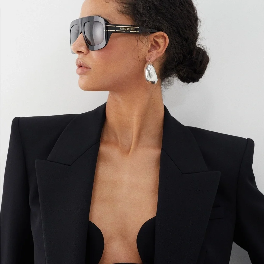 Dior DiorSignature M1U‎ 58MM Mask Sunglasses Black